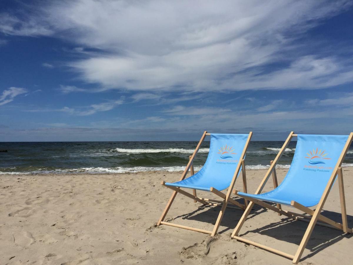 Apartamenty Blisko Plazy Podczele Kołobrzeg Exteriör bild
